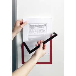 Durable 486903 DURAFRAME MAGNETIC A4 - 4869 magnetický rám DIN A4 červená (š x v) 238 mm x 324 mm 5 ks