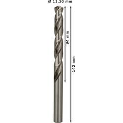 Bosch Accessories 2608585532 HSS kovový spirálový vrták 11.3 mm Celková délka 142 mm broušený DIN 338 válcová stopka 5 ks