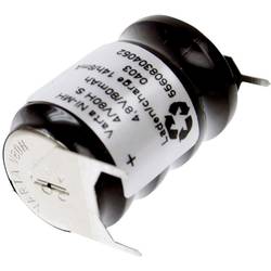 Varta V4/80H-SLF ++/- knoflíkový akumulátor V 80H Ni-MH 80 mAh 4.8 V 1 ks