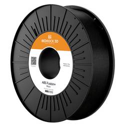 BEDROCK 3D ABSF-0208a075 ABS Fusion+ Black 1.75 mm 750 g vlákno pro 3D tiskárny ABS plast 1.75 mm 750 g černá 1 ks