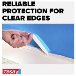 tesa Economy 55349-00000-00 malířská krycí páska bílá (d x š) 50 m x 30 mm 5 ks