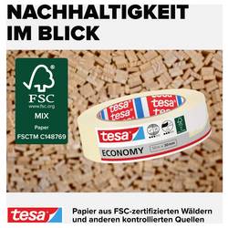 tesa Economy 55349-00000-00 malířská krycí páska bílá (d x š) 50 m x 30 mm 5 ks