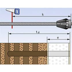 Fischer 51292 Thermax 16/170 M12 B systém distanční montáže 1 ks