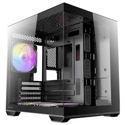 Antec 0-761345-10217-9 mini tower PC skříň černá 3 předinstalované ventilátory, boční okno