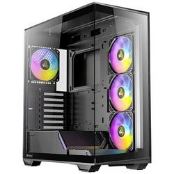 Antec C3 ARGB midi tower PC skříň černá boční okno