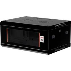 Roline 19 nástěnná rozváděcí skříň (š x v x h) 600 x 290 x 450 mm 4 U černá
