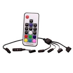 Xilence Xilence LQZ.RGB_SET - Beleuchtungskit - 12 V kabel adaptéru LED černá