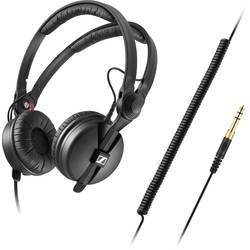 Sennheiser HD 25 Plus DJ sluchátka otevřená (On Ear) kabelová černá