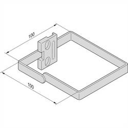 nVent SCHROFF 23130341 vedení kabelů (š x h) 10 cm x 10 cm 1 ks