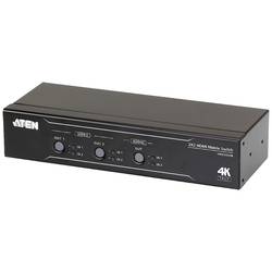 ATEN VM0202HB HDMI přepínač UHD, LED ukazatel, možnost montáže do stojanu, možnost 3D přehrávání, s dálkovým ovládáním, s audio porty, ARC (Audio Return