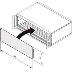 nVent SCHROFF 34571609 Přední panel 1 ks