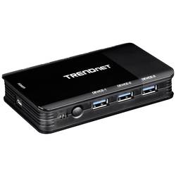 TrendNet TRENDnet TK-U404 - Hub - 4 x USB 3.1 (für PCs) + 4 x USB 3.1 (für Geräte) přepínač KVM