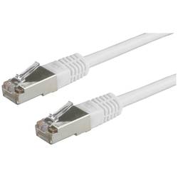 Roline 21.15.0203 RJ45 (křížený) síťové kabely, propojovací kabely CAT 5e F/UTP 3.00 m šedá stíněný 1 ks