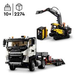 42175 LEGO® TECHNIC Nákladní vůz Volvo FMX s pásovým bagem EC230 Electric