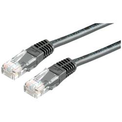 Roline 21.15.0545 RJ45 síťové kabely, propojovací kabely CAT 5e U/UTP 2.00 m černá nestíněný 1 ks