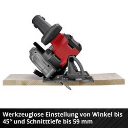 Einhell Professional TP-CS 18/165 Li BL - Solo aku ruční kotoučová pila, max. řez 59 mm, 18 V, 4331225