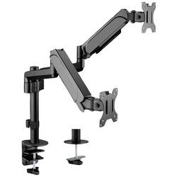 Value držák na stůl pro monitor 2 Displej: (s) 43,2 cm (17) - 81,3 cm (32) černá naklápěcí, nastavitelná výška, otočný