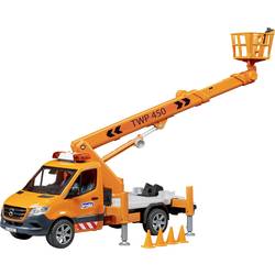bruder Mercedes Benz Sprinter pracovní jeviště s Light a zvukovým modulem hotový model Model užitkového vozidla