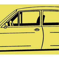 HP Autozubehör 18280 Ochranné lišty okrajů dveří Universal