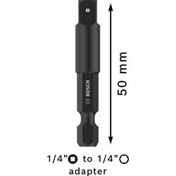 Bosch Accessories Bosch Power Tools 2608551109 adaptér zástrčného klíče 1/4 palec Pohon (šroubovák) 1/4 (6,3 mm) 50 mm 1 ks