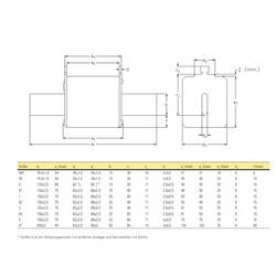 Eaton 630NHG3B NH pojistka s mechanickým ukazatelem zajištění Velikost pojistky = 3 630 A 500 V 3 ks