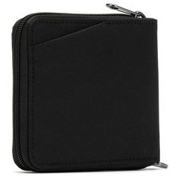 Pacsafe RFIDsafe Zip Around Wallet peněženka, (š x v x h) 11 x 10 x 2 cm, černá, 11050130