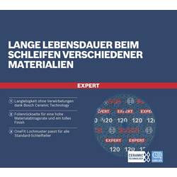 Bosch Accessories 2608902411 brusný kotouč Průměr 125 mm Zrnitost=150 50 ks