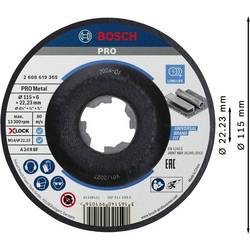 Bosch Accessories 2608619365 X-LOCK brusný kotouč rovný Průměr 115 mm Ø otvoru 22.23 mm 1 ks