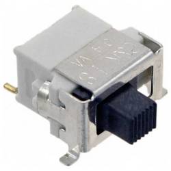 C & K Switches ES01MSABE posuvný přepínač 20 V 1x zap/zap IP57 1 ks Tape