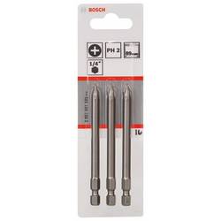 Bosch Accessories 2607001535 křížový bit PH 2 extra tvrdé E 6.3 3 ks