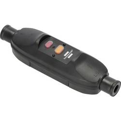 Brennenstuhl 1290720011 Bezpečnostní mezizásuvka PRCD 230 V černá IP66