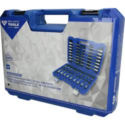 Brilliant Tools BT022032 sada nástrčných hlavic, metrický, 1/2, BT022032