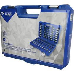 Brilliant Tools BT022032 sada nástrčných hlavic, metrický, 1/2, BT022032