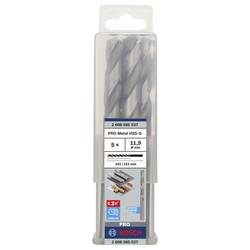Bosch Accessories 2608585537 HSS kovový spirálový vrták 11.9 mm Celková délka 151 mm broušený DIN 338 válcová stopka 5 ks