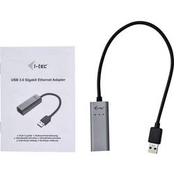 i-tec i-Tec USB 3.0 Metal Gigabit Ethernet Adapter síťový adaptér 10 / 100 / 1000 MBit/s USB 3.2 (Gen 1x1)