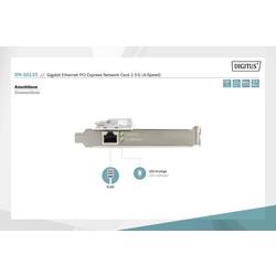 Digitus DN-10135 síťová karta 2.5 GBit/s PCI-Express