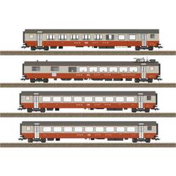 TRIX H0 23690 Sada 4 osobních vozů Swiss Express H0