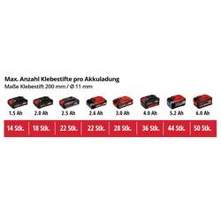 Einhell Power X-Change TE-CG 18 Li - Solo aku tavná lepicí pistole vč. příslušenství 11 mm 1 ks