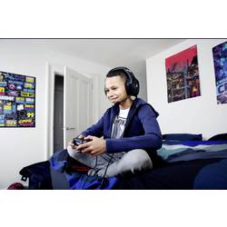 Trust GXT 488 FORZE Headset uzavřená (Over Ear) kabelová stereo černá Redukce šumu mikrofonu Vypnutí zvuku mikrofonu, regulace hlasitosti Gaming