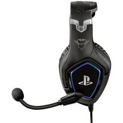 Trust GXT 488 FORZE Headset uzavřená (Over Ear) kabelová stereo černá Redukce šumu mikrofonu Vypnutí zvuku mikrofonu, regulace hlasitosti Gaming