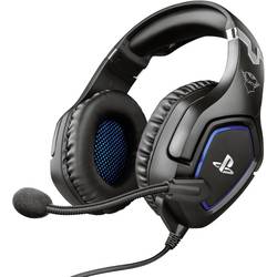 Trust GXT 488 FORZE Headset uzavřená (Over Ear) kabelová stereo černá Redukce šumu mikrofonu Vypnutí zvuku mikrofonu, regulace hlasitosti Gaming