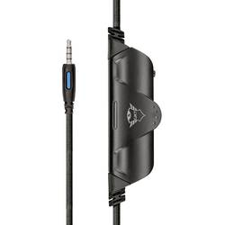 Trust GXT 488 FORZE Headset uzavřená (Over Ear) kabelová stereo černá Redukce šumu mikrofonu Vypnutí zvuku mikrofonu, regulace hlasitosti Gaming