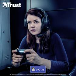 Trust GXT 488 FORZE Headset uzavřená (Over Ear) kabelová stereo černá Redukce šumu mikrofonu Vypnutí zvuku mikrofonu, regulace hlasitosti Gaming