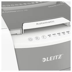 Leitz IQ Autofeed Office 150 P4 skartovačka 150 listů na kousky 4 x 30 mm P-4 44 l Křížový řez kancelářské sponky, sponky do sešívačky, kreditní karty