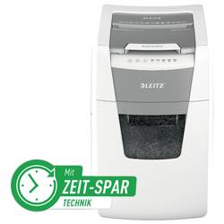 Leitz IQ Autofeed Office 150 P4 skartovačka 150 listů na kousky 4 x 30 mm P-4 44 l Křížový řez kancelářské sponky, sponky do sešívačky, kreditní karty