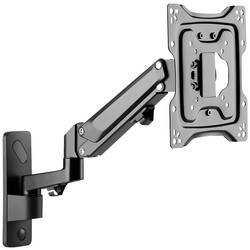 Digitus DA-90428 držák na zeď pro monitor 1 Displej: (s) 43,2 cm (17) - 114,3 cm (45) černá odnímatelný, otočný, nastavitelná výška, naklápěcí, otočný