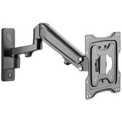 Digitus DA-90428 držák na zeď pro monitor 1 Displej: (s) 43,2 cm (17) - 114,3 cm (45) černá odnímatelný, otočný, nastavitelná výška, naklápěcí, otočný