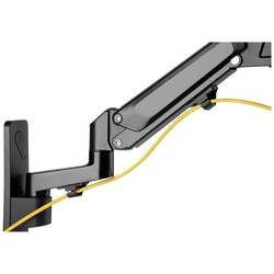 Digitus DA-90428 držák na zeď pro monitor 1 Displej: (s) 43,2 cm (17) - 114,3 cm (45) černá odnímatelný, otočný, nastavitelná výška, naklápěcí, otočný