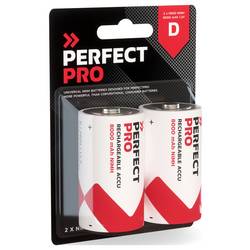PerfectPro akumulátor velké mono D Ni-MH 8000 mAh 1.2 V 2 ks