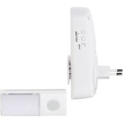 bezdrátový gong kompletní sada s bleskem, se jmenovkou Heidemann 70827 HX Ocean 230 V